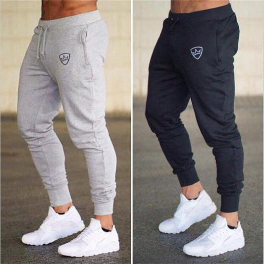 Men Joggers Sweatpants Men Joggers Trousers Sporting Clothing The high quality Bodybuilding Pants/Sweat-absorbent and breathable bottoming vest