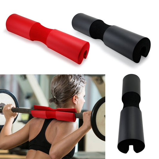 1PC Foam Padded Barbell Cover For Women Men Gym Weight Lifting Squat Shoulder Support Black Red Gym Fitness Gimnasio Accessories